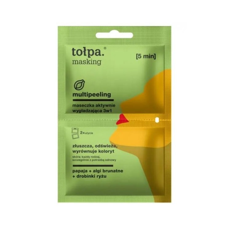 Tołpa Masking Maseczka aktywnie wygładzająca 3w1