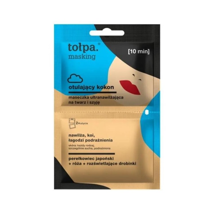 Tołpa Masking Maseczka ultranawilżająca na twarz i szyję