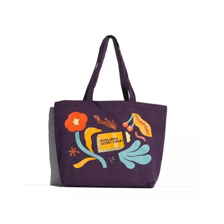 Mydlarnia Cztery szpaki shopping bag 100% cotton