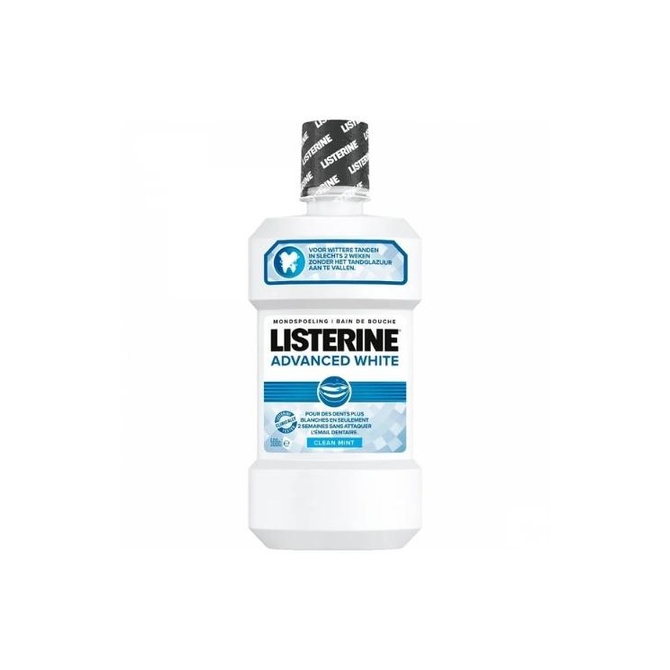 Listerine Płyn do płukania jamy ustnej Advanced White 500 ml