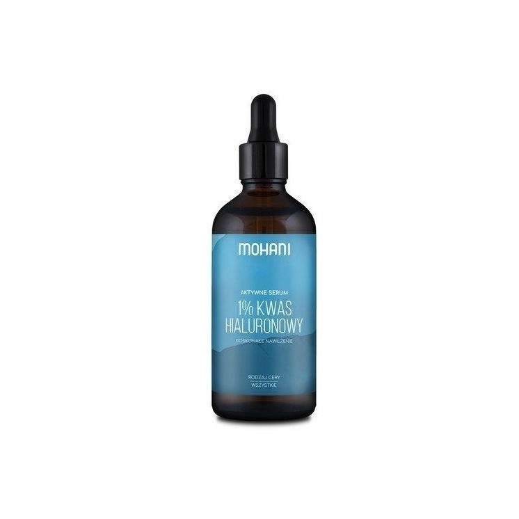 Mohani Natural Spa aktywne Serum Kwas hialuronowy 1% w żelu