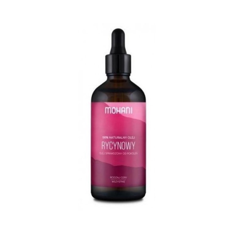 Касторова олія Mohani Precious Oil зміцнює волосся, брови та вії