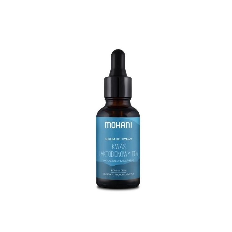 Mohani Serum do twarzy rozjaśniające z kwasem laktobionowym 10%
