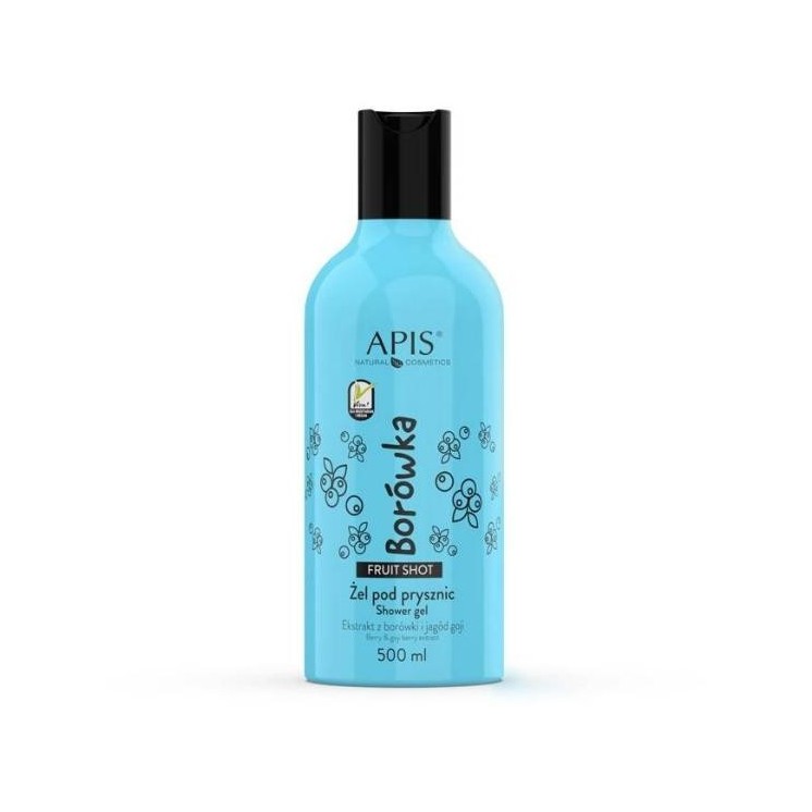 Apis Fruit Shot Borówkowy Żel pod prysznic 500 ml