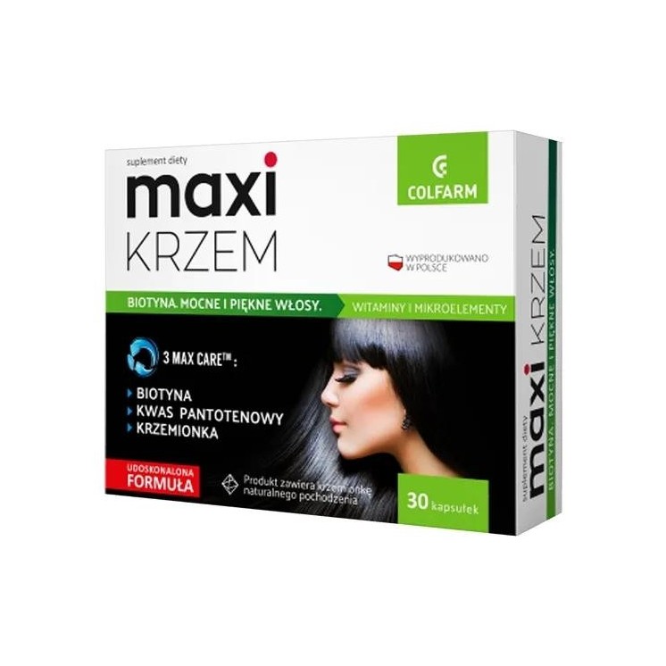 Maxi Krzem 30 kapsułek