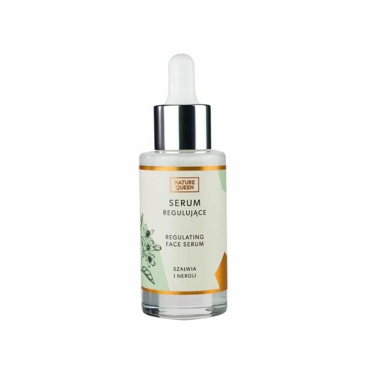 Nature Queen Serum regulujące Szałwia i Neroli 30 ml