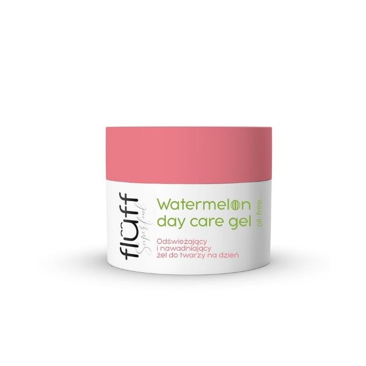 Освіжаючий і зволожуючий денний гель для обличчя Fluff Watermelon