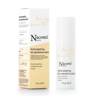 Nacomi Next Level Honey Smooth Peeling kwasowy do cery wrażliwej Nacomi Next Level Honey Smooth Peeling kwasowy do cery wrażliwej