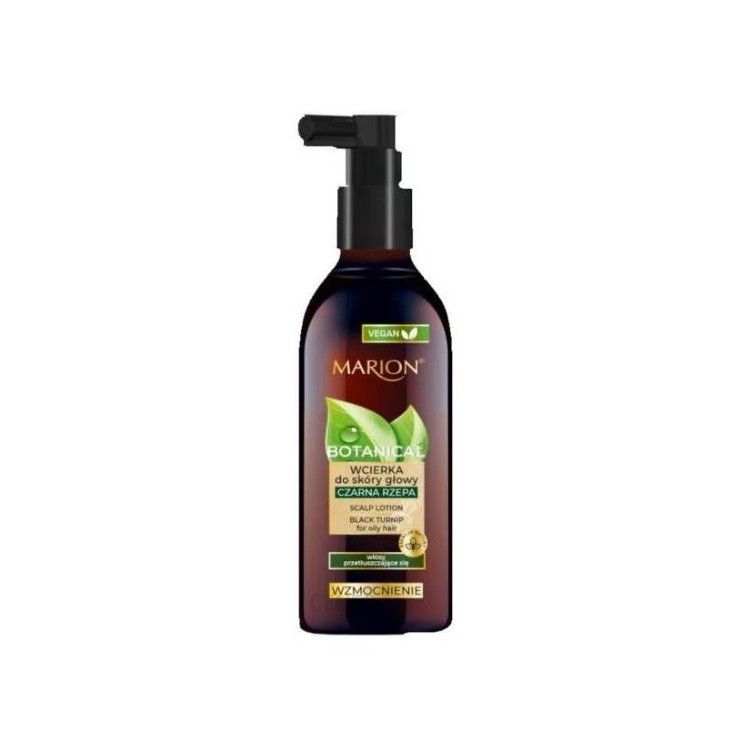 Marion Botanical Wcierka do włosów przetłuszczających się Czarna Rzepa