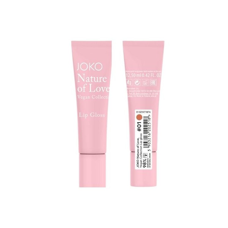 Joko Nature of Love Vegan Collection Lipgloss /01/