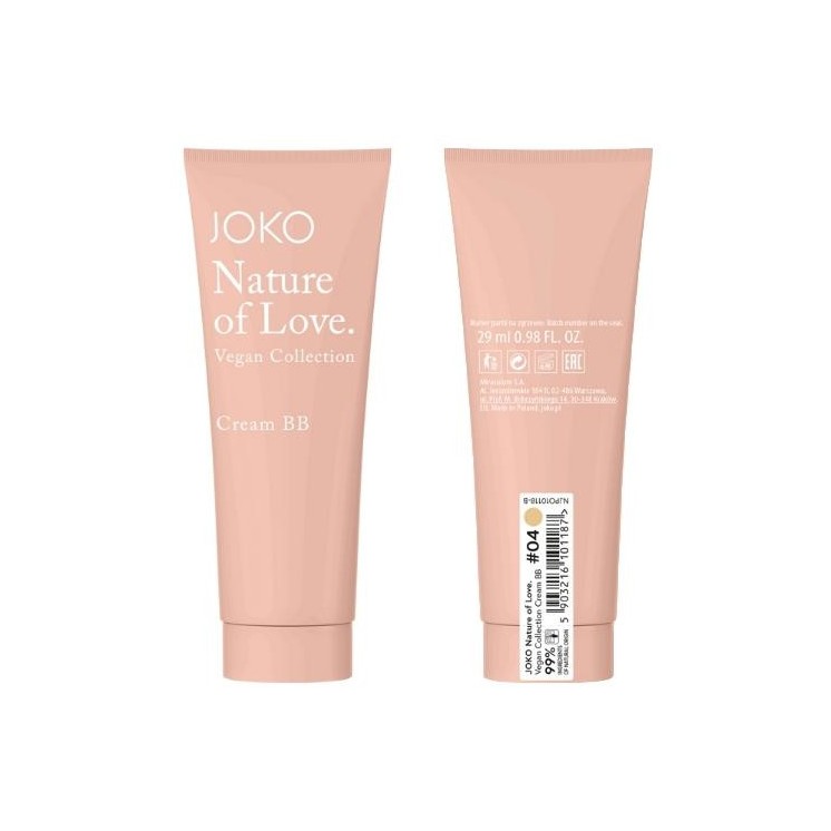 Joko Nature of Love Vegan Collection Krem BB /04/
