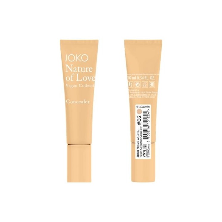 Joko Nature of Love Vegan Collection Concealer /02/
