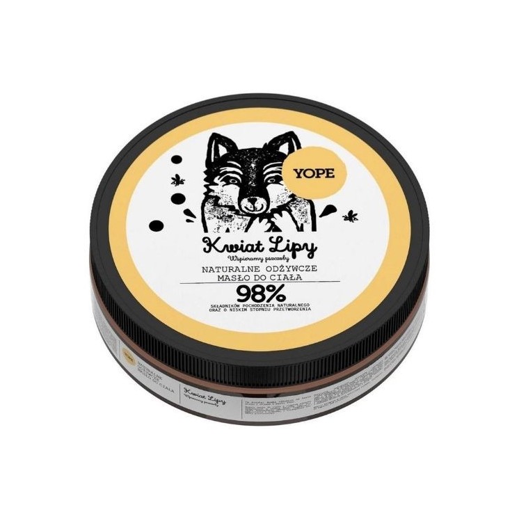 YOPE натуральне поживне масло для тіла Linden Flower