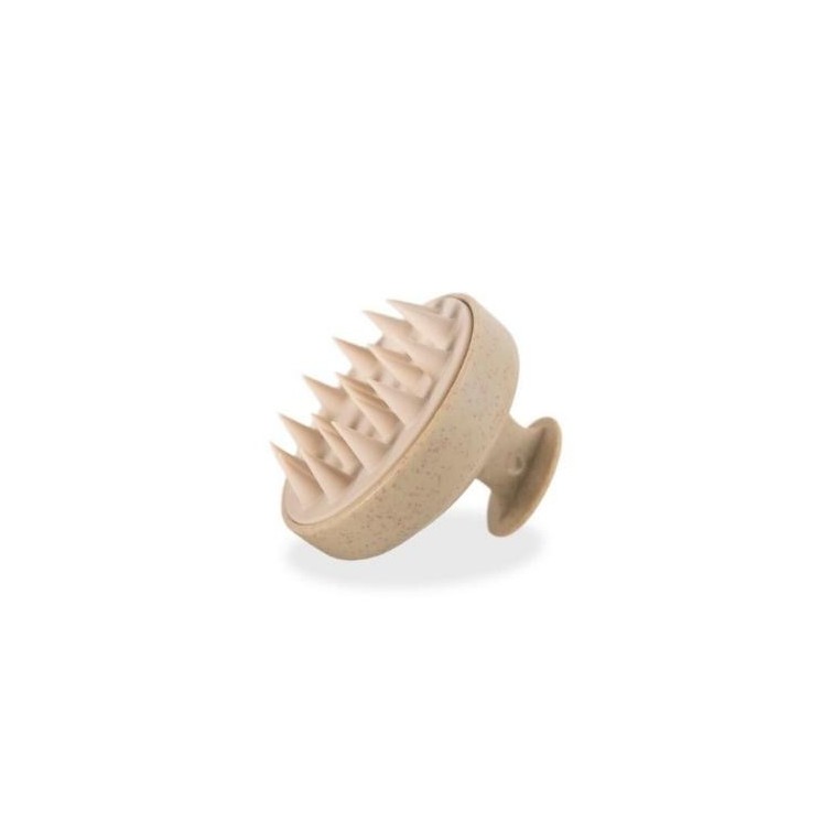 Mohani Borstel voor het wassen van haren en hoofdmassage Beige 1 stuk