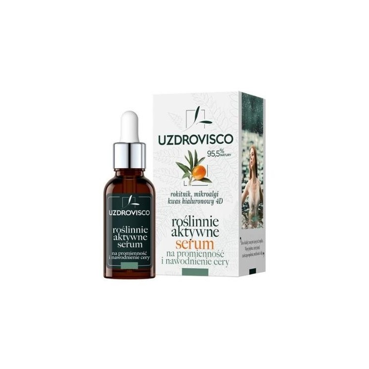 Serum для обличчя Uzdrovisco для сяйва та зволоження шкіри
