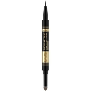 Eveline Brow Art Duo Pen і пудра для брів 2in1 Medium