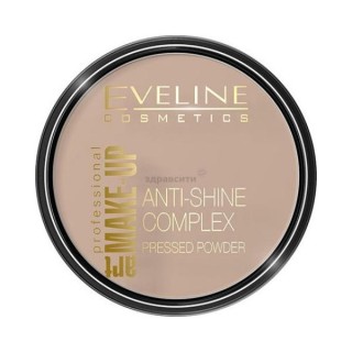 Eveline Art Mattifying Make-up Мінеральна пудра з шовком /34/ Medium Beige