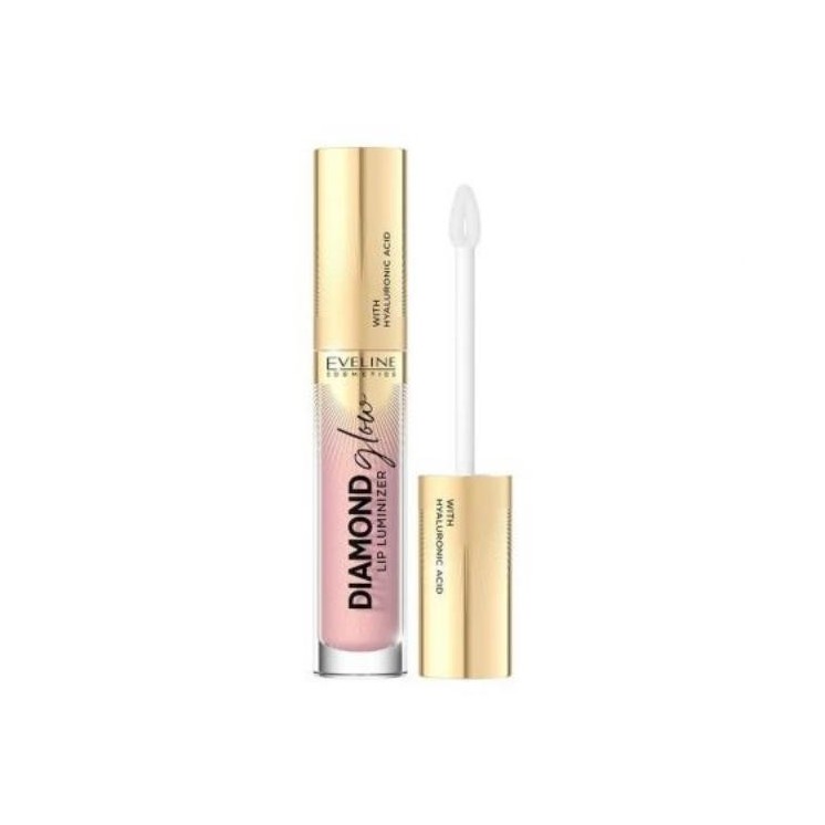 Eveline Lip Gloss Diamond Glow Błyszczyk do ust /03/ Caramel Ice Cream