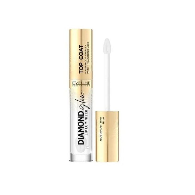 Eveline Lip Gloss Diamond Glow Błyszczyk do ust /01/ Top Coat 4,5 ml