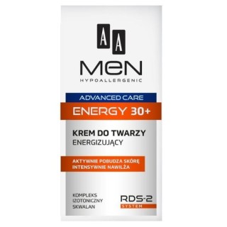 AA Men Advanced Care Energy 30+ Energizing face cream AA Men Advanced Care Energy 30+ Energizing face cream