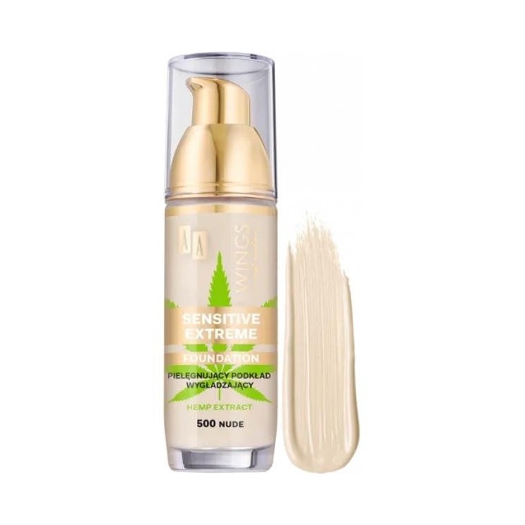 AA Wings of Color Sensitive Extreme Smoothing foundation /500/ Nude
