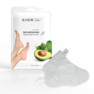 Sunew Med+ інтенсивно зволожуюча маска для ніг Avocado 1 пара