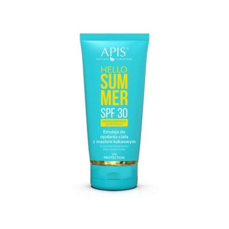 Apis Hello Summer SPF30 Емульсія для засмаги з маслом какао