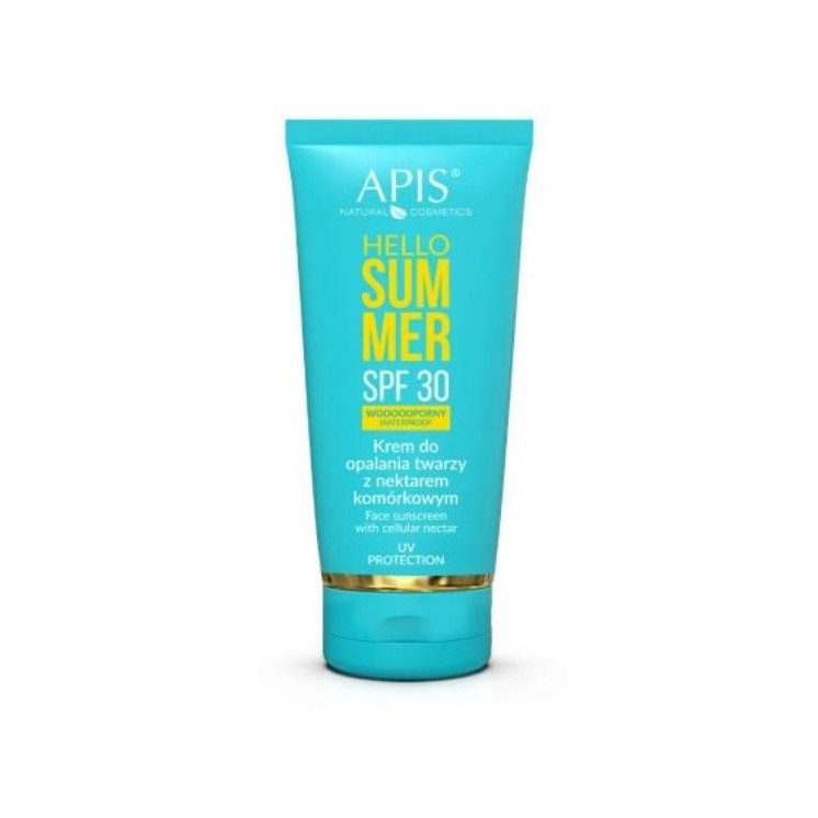 Apis Hello Summer SPF30 Krem do opalania twarzy z nekratem komórkowym
