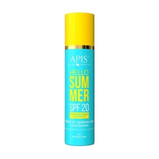 Apis Hello Summer SPF20 Olejek do opalania ciała z karotenem