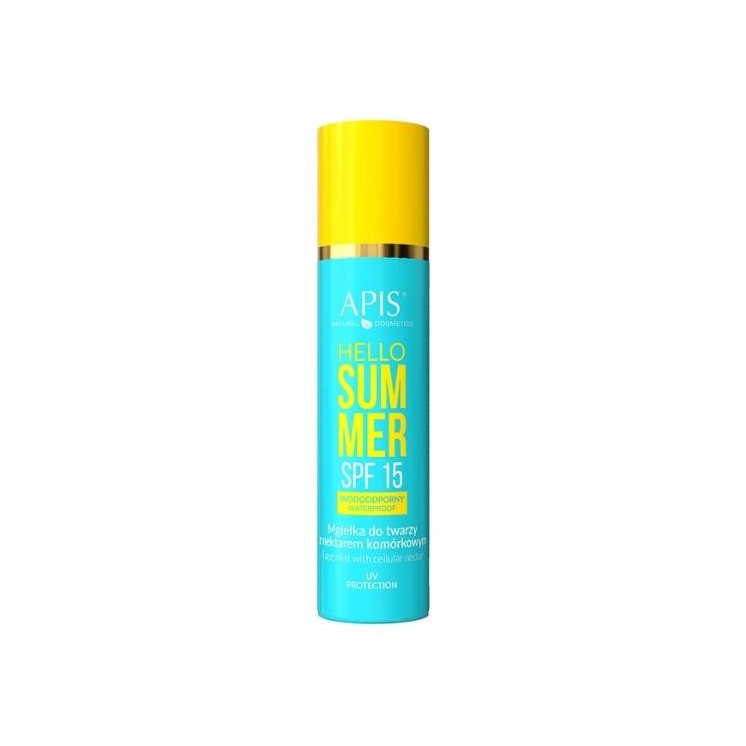 Apis Hello Summer SPF15 Mgiełka do twarzy z nektarem komórkowym