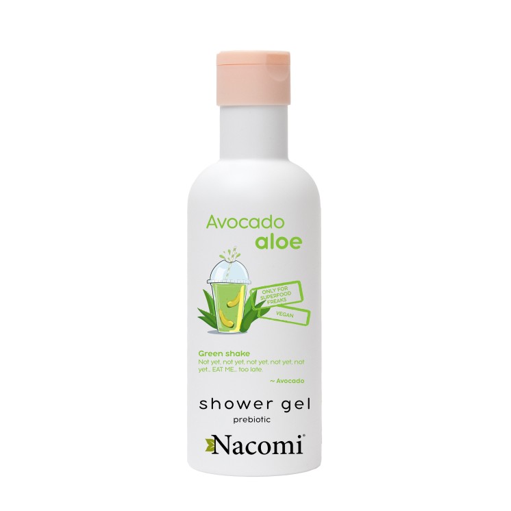 Nacomi Żel pod prysznic Awokado i Aloes 300 ml