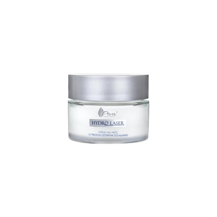 Ava Hydro Laser Krem na noc regenerujący o przedłużonym działaniu 50 ml