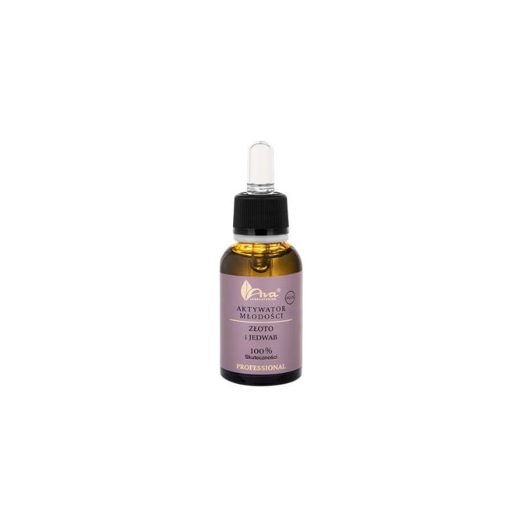 Ava Aktywator Młodości Plus Serum olejowe Złoto i Jedwab 30 ml
