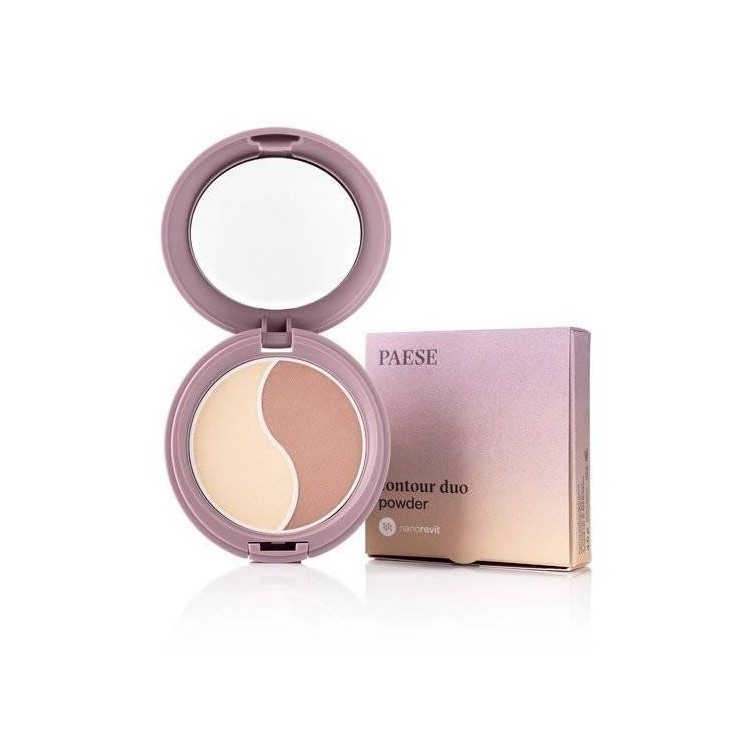 Paese Nanorevit Contour Duo Puder do konturowania twarzy