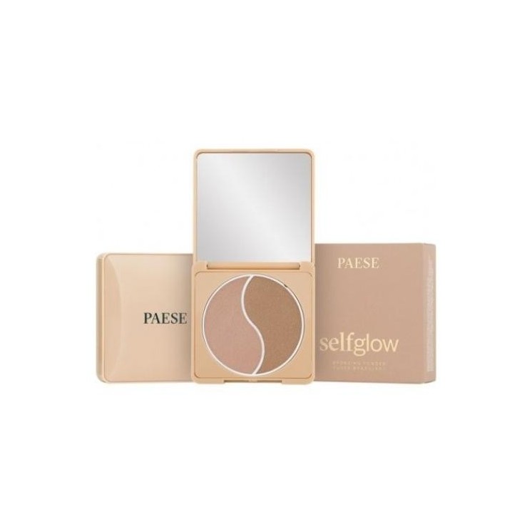 Paese Self Glow Puder brązujący Light 6 g
