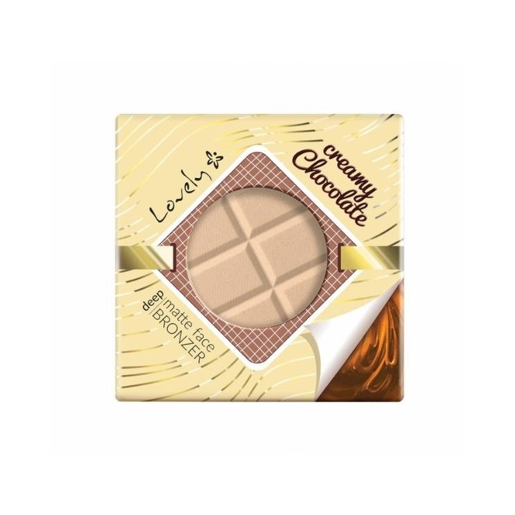 Lovely Creamy Chocolate matte Bronzing powder for face and body 9 g