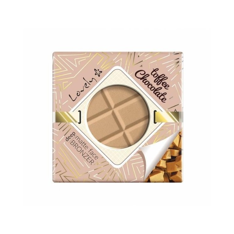 Lovely Toffee Chocolate matte Bronzing powder for face and body 9 g