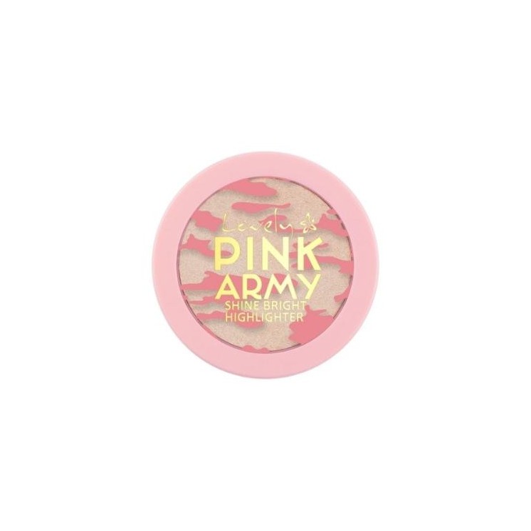 Lovely хайлайтер Pink Army Shine Bright Cheek