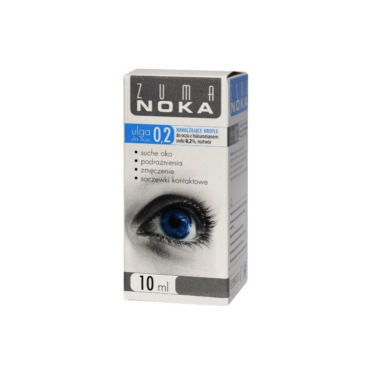 Zuma Noka Ulga 0,2% do oczu 10 ml