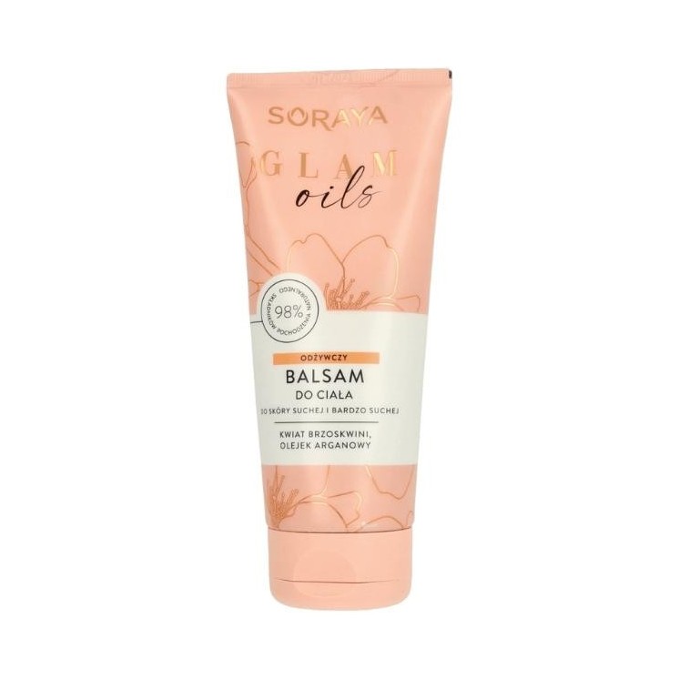 Soraya Glam Oils Voedende bodylotion Perzikbloesem en arganolie