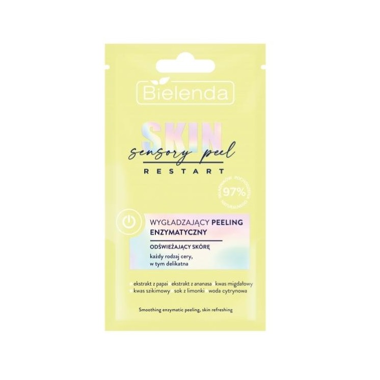 Bielenda Skin Restart Sensory Mask wygładzający Peeling enzymatyczny