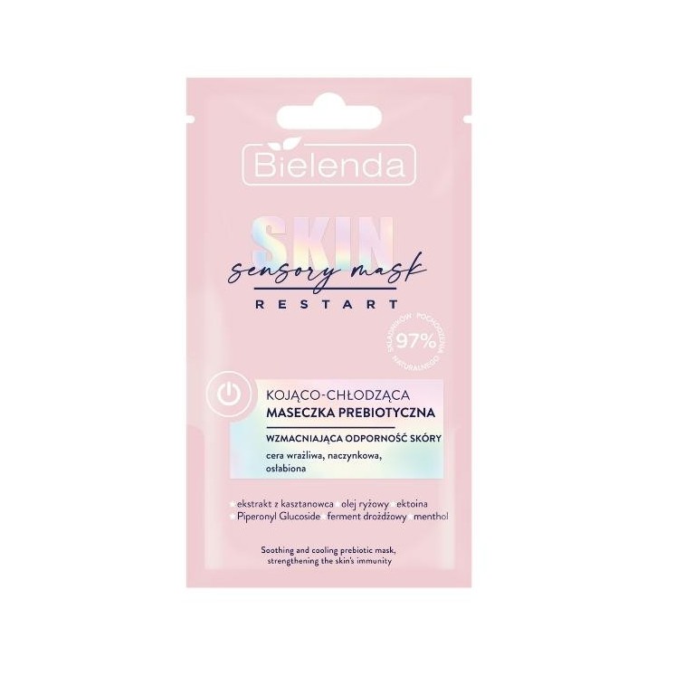 Bielenda Skin Restart Sensory Mask kojąco-chłodząca Maseczka prebiotyczna