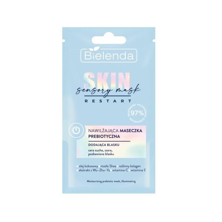 Bielenda Skin Restart Sensory Mask nawilżająca Maseczka prebiotyczna