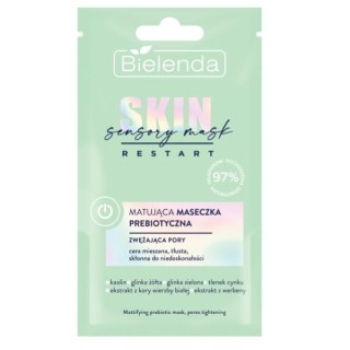 Bielenda Skin Restart Sensory Mask matująca Maseczka prebiotyczna Bielenda Skin Restart Sensory Mask matująca Maseczka prebiotyczna
