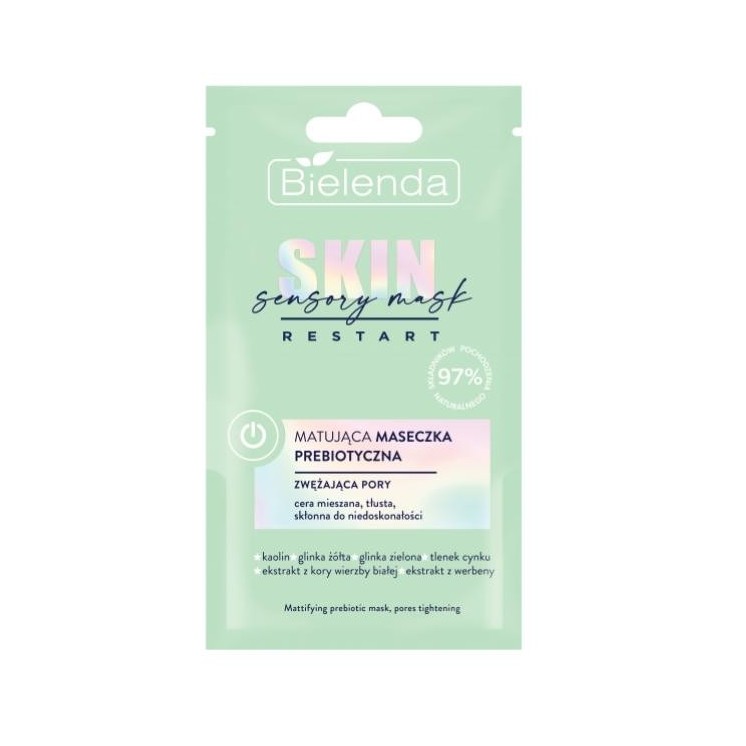 Bielenda Skin Restart Sensory Mask matująca Maseczka prebiotyczna