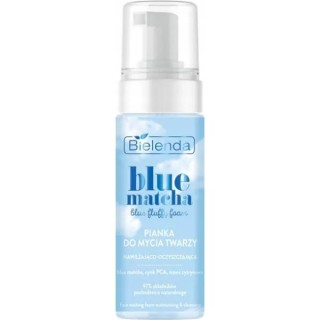 Bielenda Blue Matcha Pianka do mycia twarzy nawilżająco-oczyszczająca Bielenda Blue Matcha Pianka do mycia twarzy nawilżająco-oczyszczająca