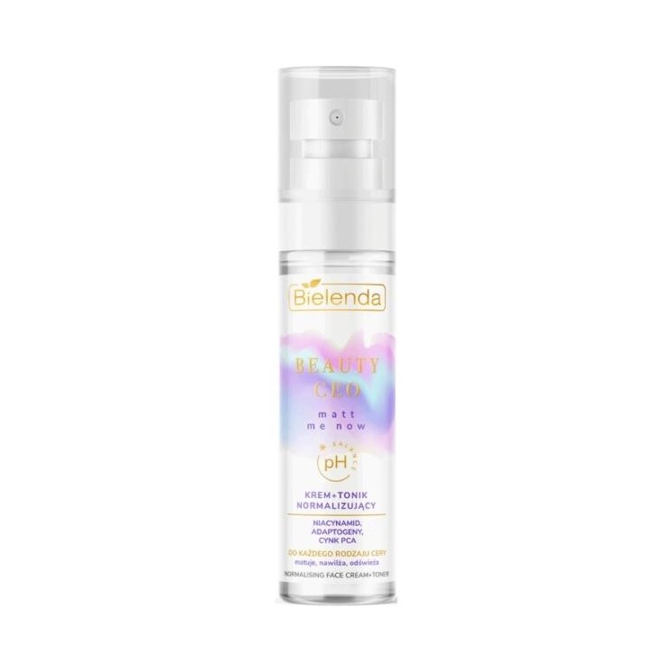 Bielenda Beauty Ceo Matt Me Now Krem + Tonik normalizujący