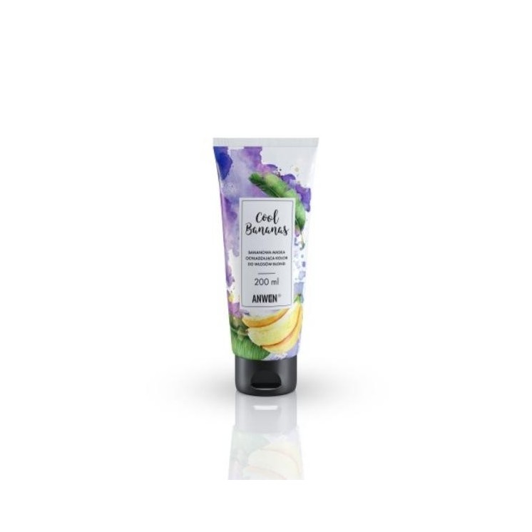 Anwen Cool Bananas banana Color cooling mask for blond hair 200 ml