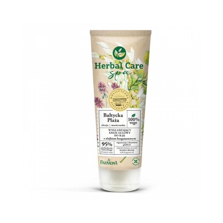 Розгладжуючий крем для рук з водоростями Farmona Herbal Care Spa Bałtycka Plaża
