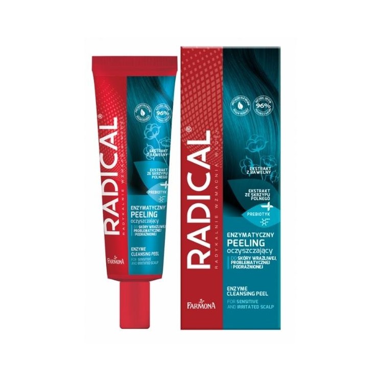 Ферментний очищаючий Peeling для шкіри голови Farmona Radical 75 мл